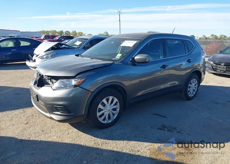 2016 Nissan Rogue S z USA, uszkodzony, nr VIN KNMAT2MT0GP725224